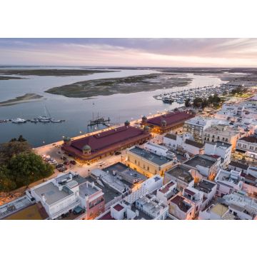 Lais Puzzle - Olhao mit zwei Marktgebäuden an der Ria Formosa, Algarve, Portugal - 100, 200, 500 & 1.000 Teile