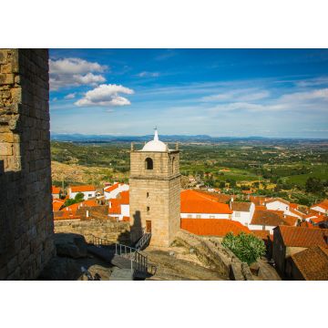 Lais Puzzle - Schöner alter Kirchturm in den Bergen von Gardunha, Portugal. Altes historisches Dorf von Castelo Novo - Fundao - Portugal - 100, 200, 500 & 1.000 Teile