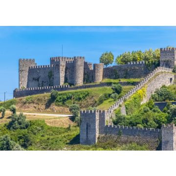 Lais Puzzle - Detailansicht der Burg und Festung von Montemor-o-Velho, einer ikonischen mittelalterlichen Burg im Stil der Romanik und Gotik - 100, 200, 500 & 1.000 Teile