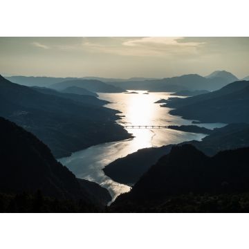 Lais Puzzle - Sonnenuntergang am Kremasta-See in Evrytania, Griechenland - 100, 200, 500 & 1.000 Teile