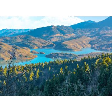 Lais Puzzle - Panoramablick auf den Plastira-See (Limni Plastira) Griechenland - 100, 200, 500 & 1.000 Teile