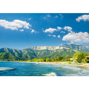 Lais Puzzle - Psili Ammos Strand, Insel Thasos, Griechenland. Er ist auch als Goldener Strand bekannt. Er befindet sich zwischen Skala Panagia und Skala Potamia - 100, 200, 500 & 1.000 Teile