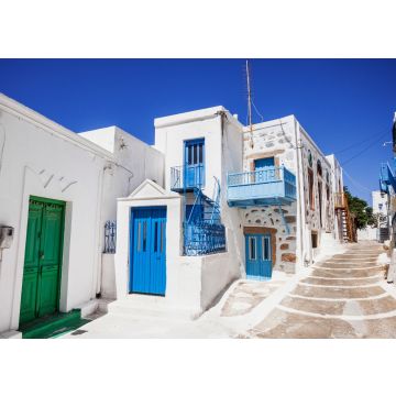 Lais Puzzle - Bunte Straße in Astypalaia, Dodekanes, Griechenland - 100, 200, 500 & 1.000 Teile