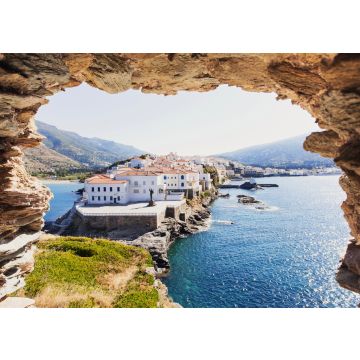 Lais Puzzle - Schöne Aussicht auf Chora, die Hauptstadt der Insel Andros, Kykladen, Griechenland - 100, 200, 500 & 1.000 Teile