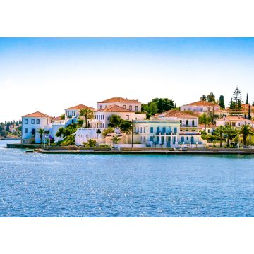 Lais Puzzle - Gebäude der Insel Spetses im Saronischen Golf in der Nähe von Athen. Ideales Reiseziel für ruhige Ferien. Griechenland - 100, 200, 500 & 1.000 Teile