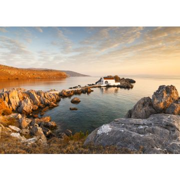 Lais Puzzle - Die Kirche Agios Isidoros im Norden von Chios bei Sonnenaufgang. - 100, 200, 500 & 1.000 Teile