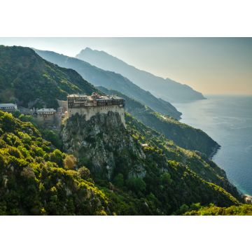Lais Puzzle - Das Kloster Simonopetra in der Mönchsrepublik Berg Athos, Griechenland - 100, 200, 500 & 1.000 Teile