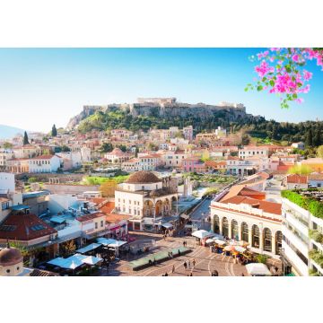 Lais Puzzle - Skyline von Athen mit Akropolis-Hügel - 100, 200, 500 & 1.000 Teile