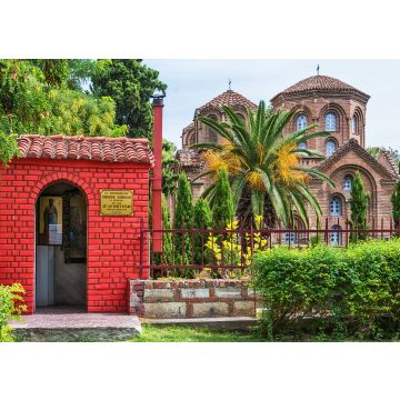 Lais Puzzle - Thessaloniki, Griechenland: Panagia-Chalkeon-Kirche, Thessaloniki, Griechenland. Die Panagia Chalkeon Kirche wurde im Jahr 1028 gegründet. Thessaloniki - 100, 200, 500 & 1.000 Teile