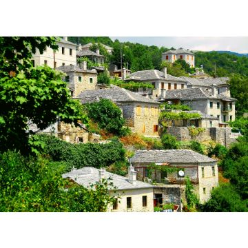 Lais Puzzle - Panoramablick auf das Dorf Vitsa, Gebiet Zagoria, Region Epirus, Nordwestgriechenland - 100, 200, 500 & 1.000 Teile