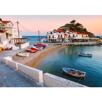 Lais Puzzle - Das malerische Dorf Kokkari auf der Insel Samos, Griechenland - 100, 200, 500 & 1.000 Teile