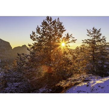Lais Puzzle - Verschneite Winterlandschaft im Norden Griechenlands, in der Region Grevena, Mazedonien - 100, 200, 500 & 1.000 Teile