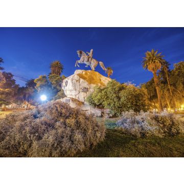 Lais Puzzle - San-Martin-Platz in Mendoza, Argentinien - 100, 200, 500, 1.000 & 2.000 Teile