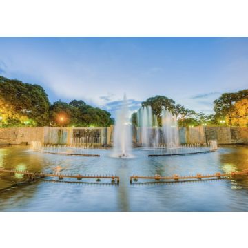 Lais Puzzle - Platz der Unabhängigkeit in Mendoza Stadt, Argentinien - 100, 200, 500, 1.000 & 2.000 Teile