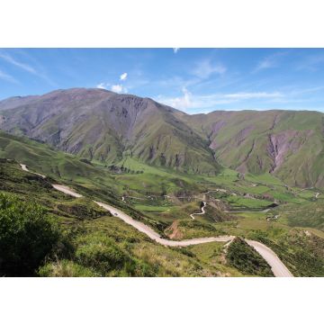 Lais Puzzle - Die Bergstraße Cuesta del Obispo schlängelt sich durch grüne Hügel - 100, 200, 500, 1.000 & 2.000 Teile