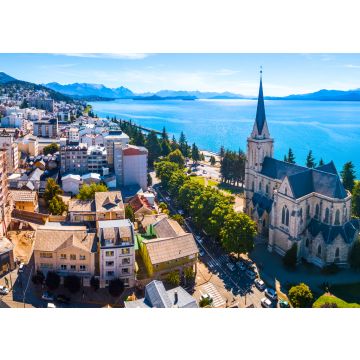 Lais Puzzle - Luftpanorama der Stadt Bariloche, Argentinien - 100, 200, 500, 1.000 & 2.000 Teile