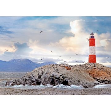 Lais Puzzle - Les Éclaireurs ist ein Leuchtturm im Beagle-Kanal, vor der Küste der Bucht von Ushuaia, Feuerland, Argentinien. - 100, 200, 500, 1.000 & 2.000 Teile