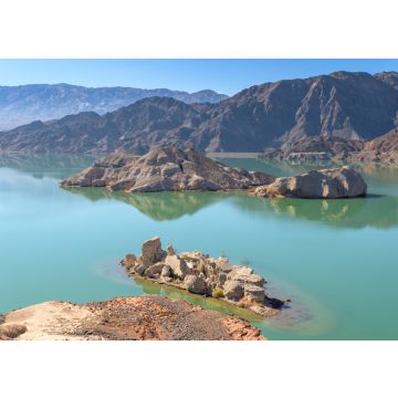 Lais Puzzle - Blick auf die trockene Wüste am Stausee Lago Cuesta del Viento, San Juan, Argentinien. - 100, 200, 500, 1.000 & 2.000 Teile
