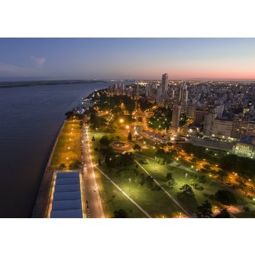 Lais Puzzle - Blick auf den Sonnenuntergang in der Stadt Rosario, Santa Fe, Argentinien - 100, 200, 500, 1.000 & 2.000 Teile