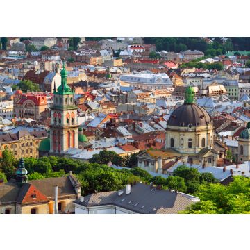 Lais Puzzle - Lviv bei Sonnenauntergang. - 100, 200, 500, 1.000 & 2.000 Teile