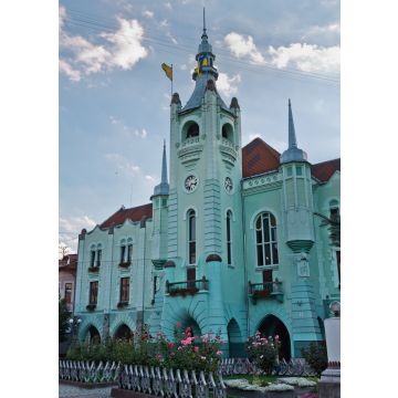 Lais Puzzle - Fassade des Rathauses in Mukatschewo, Westukraine - 100, 200, 500, 1.000 & 2.000 Teile