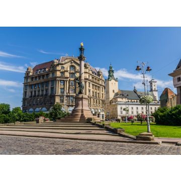 Lais Puzzle - Stadtbild Hintergrund der alten Teil der Stadt Lviv in der Ukraine - 100, 200, 500, 1.000 & 2.000 Teile
