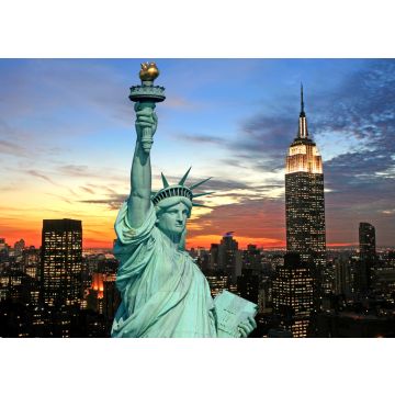 Lais Puzzle - Die Freiheitsstatue und die Skyline von New York City - 100, 200, 500 & 1.000 Teile