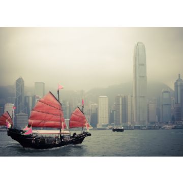Lais Puzzle - Segelboot im chinesischen Stil in Hongkong - 100, 200, 500 & 1.000 Teile