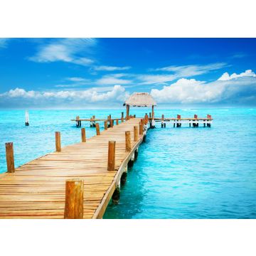 Lais Puzzle - Urlaub im Tropenparadies. Anlegesteg auf der Isla Mujeres, Mexiko - 100, 200, 500 & 1.000 Teile