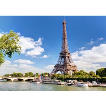 Lais Puzzle - Eiffelturm in Paris, Frankreich. Panorama der Seine im Sommer - 100, 200, 500 & 1.000 Teile