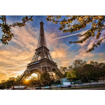 Lais Puzzle - Eiffelturm gegen den Sonnenaufgang in Paris, Frankreich - 100, 200, 500 & 1.000 Teile
