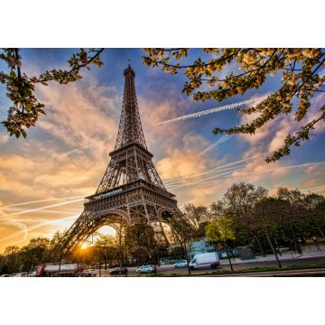 Lais Puzzle - Eiffelturm gegen den Sonnenaufgang in Paris, Frankreich - 1.000 Teile