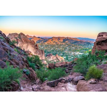 Lais Puzzle - Farbenfroher Sonnenaufgang auf dem Camelback Mountain in Phoenix, Arizona - 100, 200, 500 & 1.000 Teile