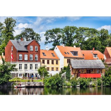 Lais Puzzle - Alter Teil der Marktstadt Nyborg, Dänemark - 100, 200, 500 & 1.000 Teile