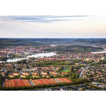 Lais Puzzle - Silkeborg Stadt in Dänemark von oben gesehen - 100, 200, 500 & 1.000 Teile