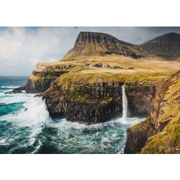 Lais Puzzle - Wasserfall Múlafossur auf den Färöer Inseln - 100, 200, 500 & 1.000 Teile