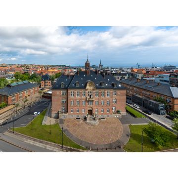 Lais Puzzle - Aarhus, Dänemark. Luftaufnahme der Stadt mit dem Aarhus Court - 100, 200, 500 & 1.000 Teile