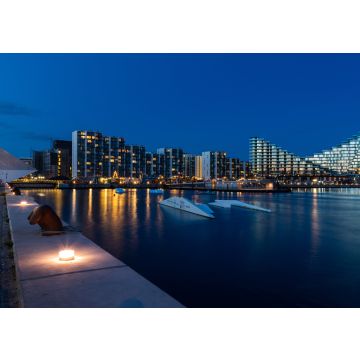 Lais Puzzle - Aarhus bei Nacht, Dänemark - 100, 200, 500 & 1.000 Teile
