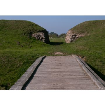 Lais Puzzle - Durchgang zur Hauptburg mit Ringwall, Trelleborg, Slagelse, Dänemark - 100, 200, 500 & 1.000 Teile
