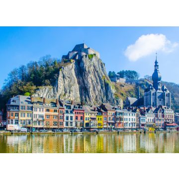 Lais Puzzle - Blick auf die schöne Landschaft von Dinant mit der Zitadelle über der Stadt - 100, 200, 500 & 1.000 Teile