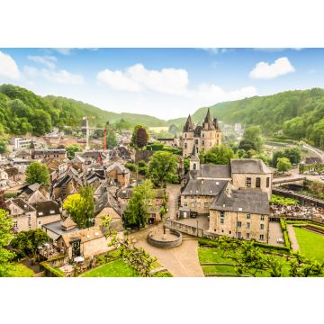 Lais Puzzle - Panoramalandschaft von Durbuy, Belgien. Die kleinste Stadt der Welt - 100, 200, 500 & 1.000 Teile