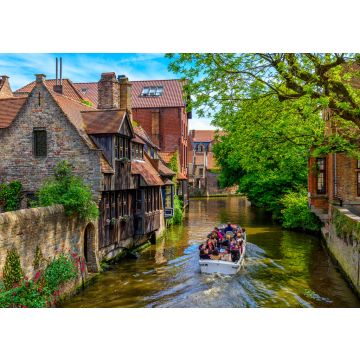 Lais Puzzle - Klassische Ansicht des historischen Stadtzentrums von Brügge (Brugge), Provinz Westflandern, Belgien. Stadtbild von Brügge - 100, 200, 500 & 1.000 Teile