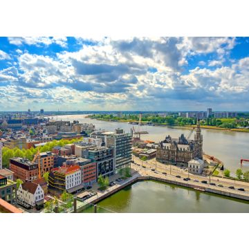 Lais Puzzle - Eine Luftaufnahme des Hafens und der Docks in Antwerpen, Belgien - 100, 200, 500 & 1.000 Teile
