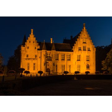 Lais Puzzle - Schloss Cortewalle in Beveren, Belgien, bei Nacht - 100, 200, 500 & 1.000 Teile