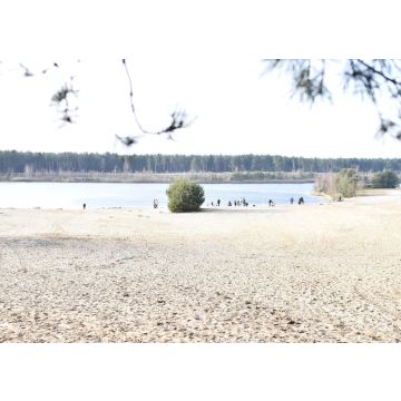 Lais Puzzle - Menschen spazieren am See in Lommel Sahara in Belgien - 100, 200, 500 & 1.000 Teile