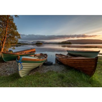 Lais Puzzle - Boote auf dem Lough Corrib, Grafschaft Galway, Connemara, Irland - 100, 200, 500 & 1.000 Teile