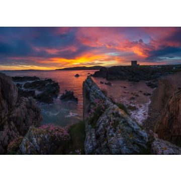 Lais Puzzle - Landschaft der Grafschaft Donegal in Irland am Morgen mit der Burg - 100, 200, 500 & 1.000 Teile