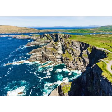 Lais Puzzle - Erstaunliche, von Wellen umspülte Kerry Cliffs, die weithin als die spektakulärsten Klippen der Grafschaft Kerry, Irland, gelten - 100, 200, 500 & 1.000 Teile
