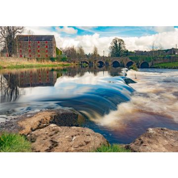 Lais Puzzle - Castletown Mühle und Wehr, Laois, Irland - 100, 200, 500 & 1.000 Teile