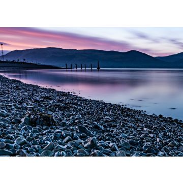 Lais Puzzle - Blaue Stunde in Greenore - kleine Stadt, Gemeinde und Tiefwasserhafen am Carlingford Lough in der Grafschaft Louth, Irland - 100, 200, 500 & 1.000 Teile